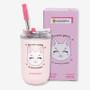 Imagem de Copo neo c/canudo 300ml eu amo gatos