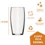 Imagem de Copo Oca 300ml Vidro Resistente Suco Agua Nadir - 2Un