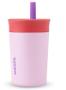 Imagem de Copo Owala Tumbler Infantil Stainless Steel Termica 12Oz/350Ml-Rosa/Roxo (Lilac Rocket)