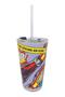 Imagem de Copo para Drink Coca  Fizz com canudo 450 ml - Haüskraft