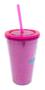 Imagem de Copo Pink Com Canudo Melhores Amigas 450ml - Projeto Kiwi