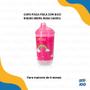 Imagem de Copo pisca-pisca com bico rigido 300ml rosa cajovil
