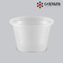 Imagem de Copo Plástico Descartável Copaza Liso Translúcido - Linha Café & Sobremesa - 110ml - 100 Unidades