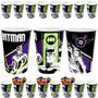 Imagem de Copo Plasútil de 320ml do Batman para Festa de Crianças kit com 20