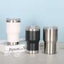 Imagem de Copo Porta Lata Cerveja 6x1 Garrafa Longneck Térmico de Inox Com Abridor 420ml 5816