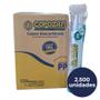 Imagem de Copo pp copozan 180ml estriado transparente com 2.500 25x100