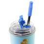 Imagem de Copo Princesa Cinderela Térmico Quente Gelado 300ml Com Tampa E Canudo Oficial Disney