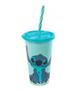 Imagem de Copo Refri Decorativo Stitch Disney 500 ML Com Canudo