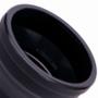 Imagem de Copo Retrátil de Silicone Reutilizável Prático  200 Ml -  PRETO