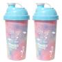 Imagem de Copo Shake Academia Esportes Tie Dye Unissex 580ml Kit 2 Copos