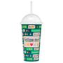 Imagem de Copo Shake Com Tampa Diversas Estampas 550ml - Jaguar