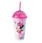 Imagem de Copo shake minnie com canudo - 500ml  8252 - plasutil 