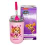 Imagem de Copo Skye ou Chase Neo com Canudo - Patrulha Canina 300ml - ZonaCriativa
