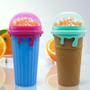 Imagem de Copo Slushy RAUMAXE - Pacote com 2 Unidades (500ml) - Frozen Magic