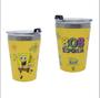 Imagem de Copo Snap inox Bob Esponja com tampa Parede Dupla 300ml - Zona Criativa