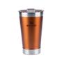 Imagem de Copo stanley térmico de cerveja com tampa cobre maple 473ml 08096-01