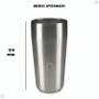 Imagem de Copo Térmico 355ml Travel Mug Prata 809031 Nautika