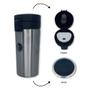 Imagem de Copo Térmico 380Ml Caneca Inox Com Infusor Para Chá E Café
