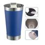 Imagem de Copo Térmico 473Ml Com Tampa E Abridor Para Cerveja ul