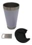 Imagem de Copo Termico 473ml Totalmente Liso Inox Com Tampa E Abridor 
