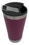 Imagem de Copo Termico 473ml Totalmente Liso Inox Com Tampa E Abridor 