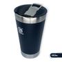 Imagem de Copo Térmico 500ml Mantém Cerveja Café Inox Gelada Quente Bebida Gelada Caneca Com Tampa e Abridor