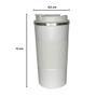 Imagem de Copo Térmico Aço Inox Com Tampa Café Chá Quente Gelado 510ml