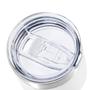 Imagem de Copo Térmico Aduze Cuia Prime Branco Fosco com Tampa Abre e Fecha 300ml