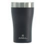 Imagem de Copo Térmico Arell Preto Black Sand 500ml Isolamento a Vácuo Tulip Pint