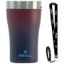 Imagem de Copo Térmico Arell Tulip Pint Inox 473ml com Tirante Porta Copo