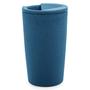 Imagem de Copo Térmico Bambu E Pp Paredede Dupla Com Tampa Azul 500Ml - LYOR