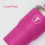 Imagem de Copo Termico Big T Com Canudo Pink 630ML