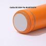 Imagem de Copo Térmico Caixa De Som Bluetooth 473Ml Aço Inox - Laranja