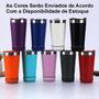 Imagem de Copo Térmico Caixa De Som Bluetooth Led Tampa Abridor 473Ml