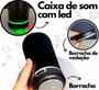 Imagem de Copo Térmico Caixa De Som Bluetooth Led Tampa Abridor 473Ml