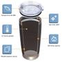 Imagem de Copo Térmico Catuaí Inox 550ml Ref.4109 - Branco