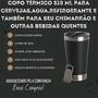 Imagem de Copo Térmico Cerveja / liquidos  Inox C/ Tampa 500ml Abridor Premium