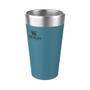 Imagem de Copo Térmico Cerveja Stanley Inox Sem Tampa 473ml Azul