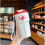 Imagem de Copo Térmico Coffee Em Aço Inox Com Alça P/ Viagem 420ml