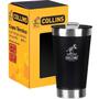 Imagem de Copo Térmico Collins Aço Inox Com Tampa 473Ml Preto