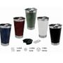 Imagem de Copo Térmico com abridor Inox - VERDE capacidade 473ml