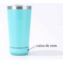 Imagem de Copo Térmico com Caixa de Som Bluetooth Acoplada - 420ml