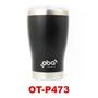 Imagem de Copo Térmico com Tampa 473ml Preto Oba Térmic OT-P473