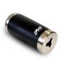 Imagem de Copo Térmico com Tampa 591ml  aço inoxidável Oba Térmic Preto