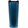 Imagem de Copo Térmico Com Tampa Azul Basic Colors Para Viagem 400ML