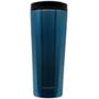 Imagem de Copo Térmico Com Tampa Azul Basic Colors Para Viagem 400ML