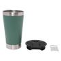 Imagem de Copo Termico Com Tampa Cerveja Chopp Inox Parede Dupla 500ml - Mimo Style