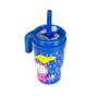 Imagem de Copo térmico com tampa e canudo Maxprint Gatinhos em aço inox 304 capacidade 420ml 109000044