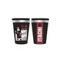 Imagem de Copo Térmico Com Tampa Itachi Naruto Shippuden Oficial 400Ml