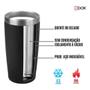 Imagem de Copo Térmico Com Tampa Terere Café Camada Dupla Inox 590Ml